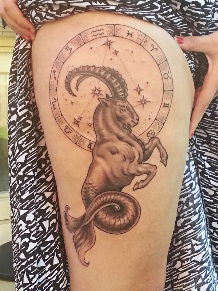 Pisces tattoo, from San Tattoos |#pisces #aquarius #libra #aries #virgo  #scorpio #leo #gemini #inker - YouTube
